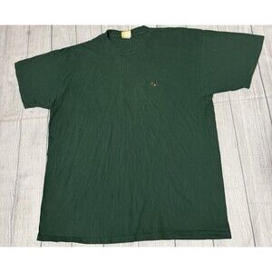 Duck Head Small Logo T-shirt Sz XL Green Vintage 90s Distressed